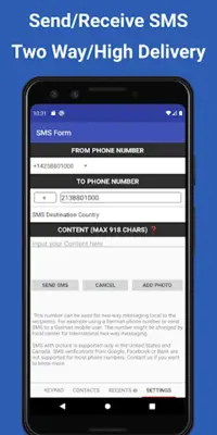 TalkTT-Call/SMS & Phone Number android App screenshot 9