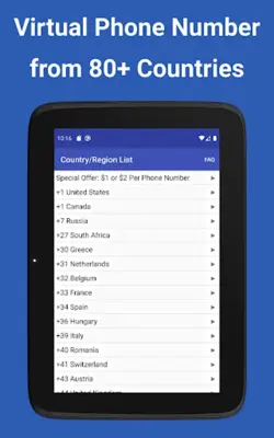 TalkTT-Call/SMS & Phone Number android App screenshot 2