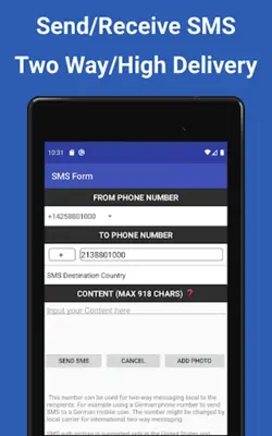 TalkTT-Call/SMS & Phone Number android App screenshot 5